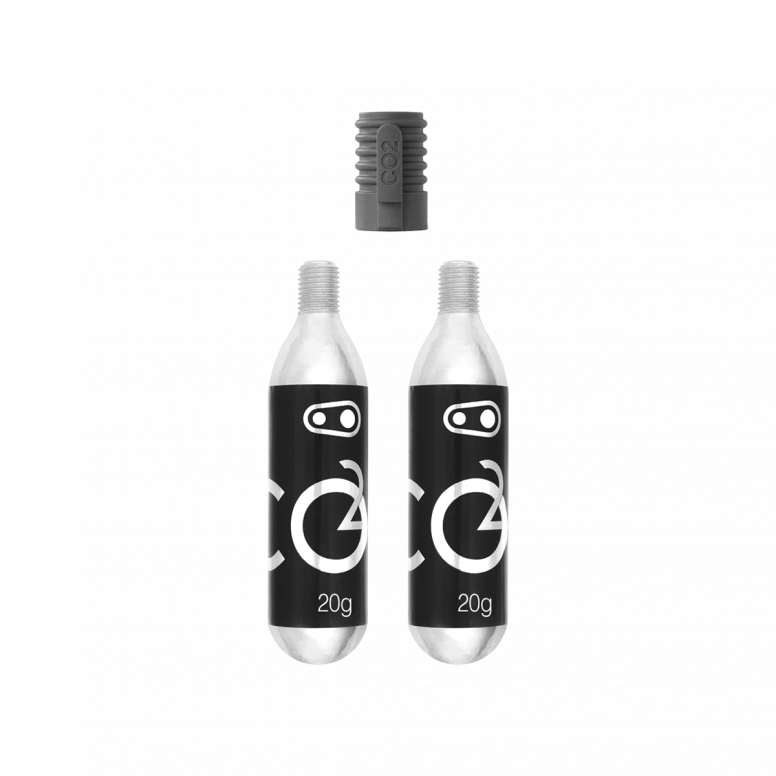 CO2 Cartridges (2 Units) W/ Inflator