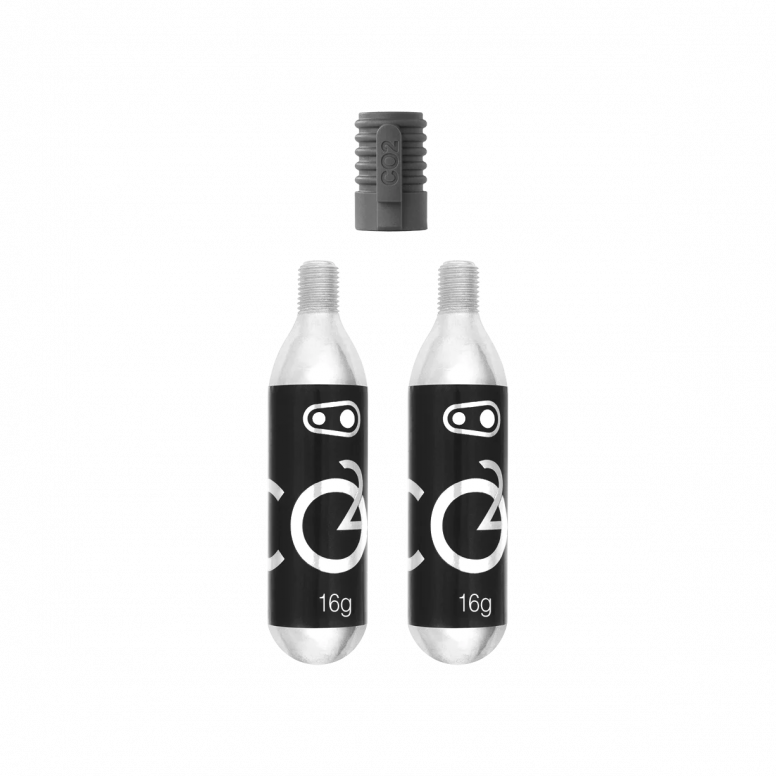 CO2 Cartridges (2 Units) W/ Inflator