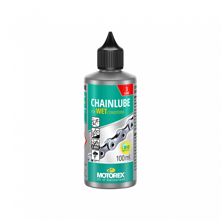Wet chain oil store