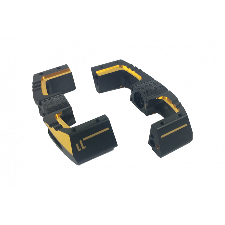 Part Pedal Body Mallet Dh 11 Left Complete Black/gold