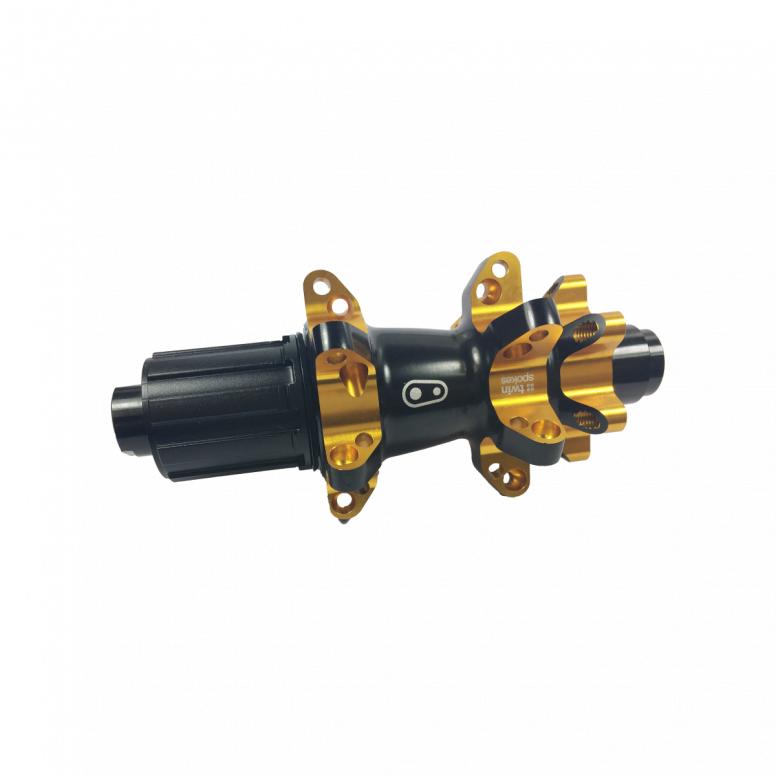 Wheel Hub Fr Cobalt 11 15mm - Black/gold