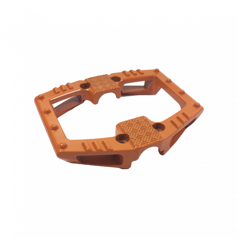 Pedal Body Double Shot Flat Org