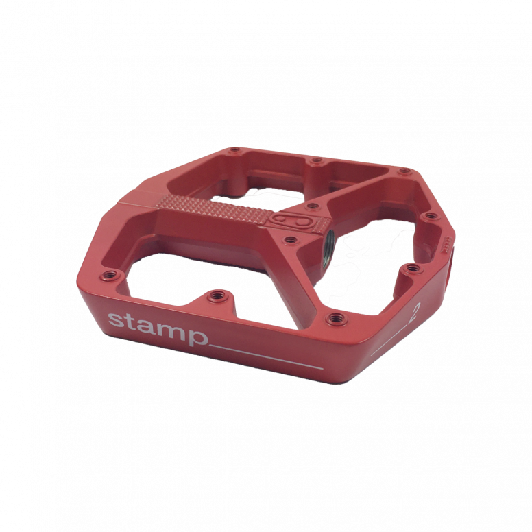Pedal Body Stamp 2 Red Large Left