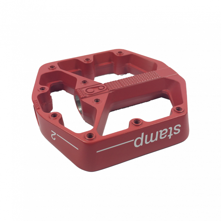 Pedal Body Stamp 2 Red Small Left