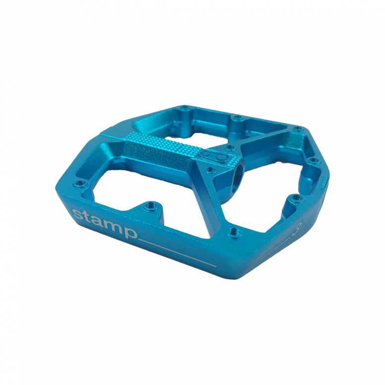 Pedal Body Stamp 3 Blue Large Left