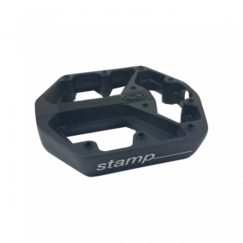 Pedal Body Stamp 3 Black Small Left