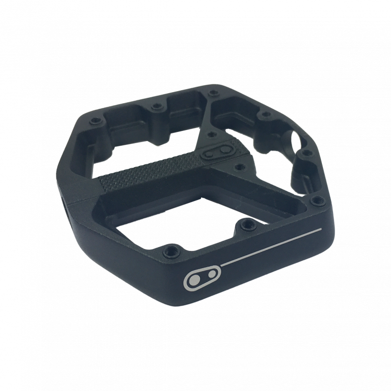 Pedal Body Stamp 3 Black Small Right
