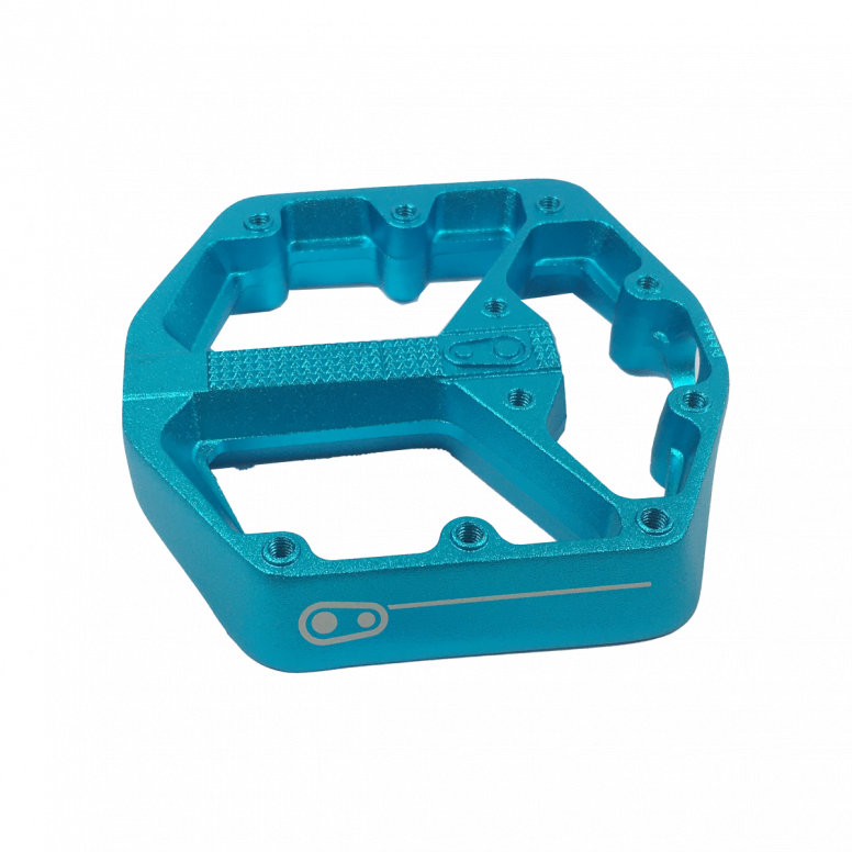 Pedal Body Stamp 3 Blue Small Right