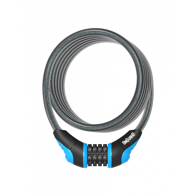 Neon Combo Coil Cable Locks