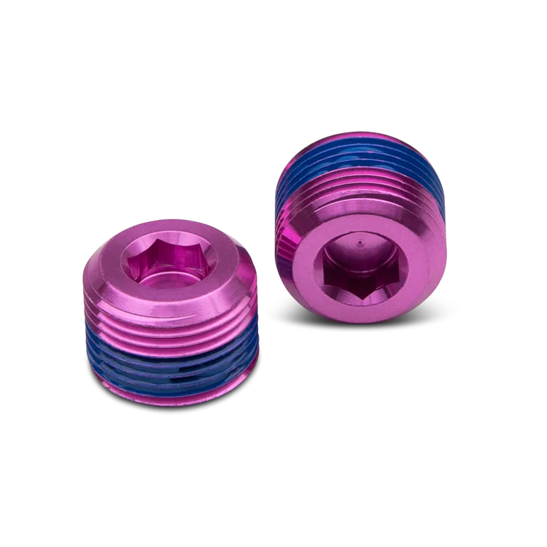 Coloured Pedal End Cap