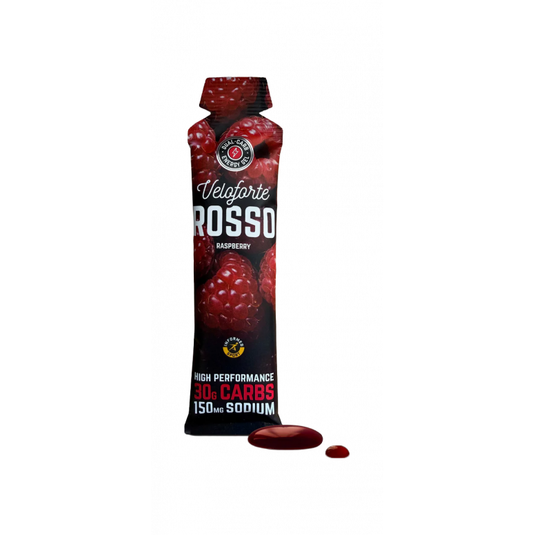 Veloforte Rosso Gel - Raspberry / 12 pack